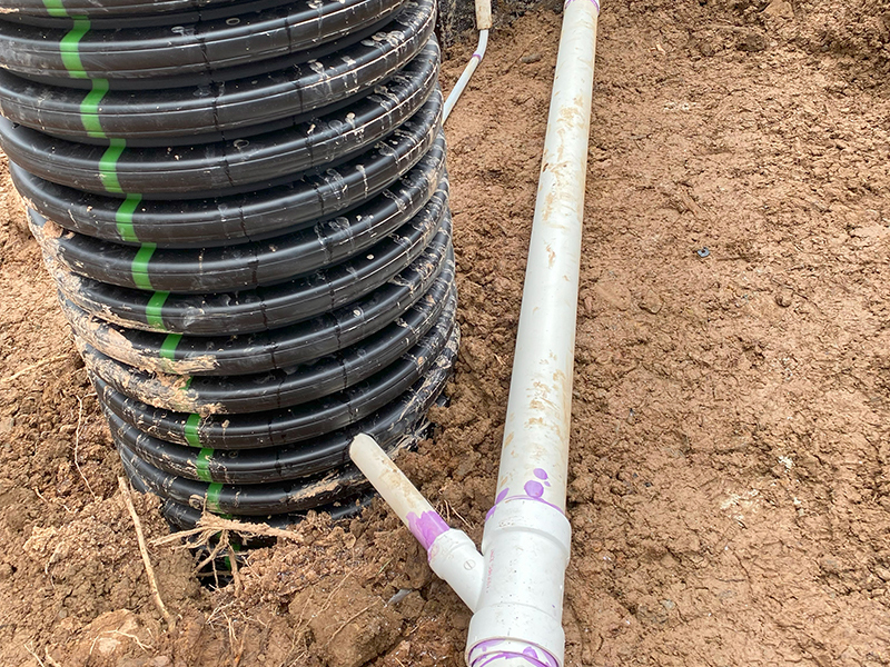 Swales and Yard Drains