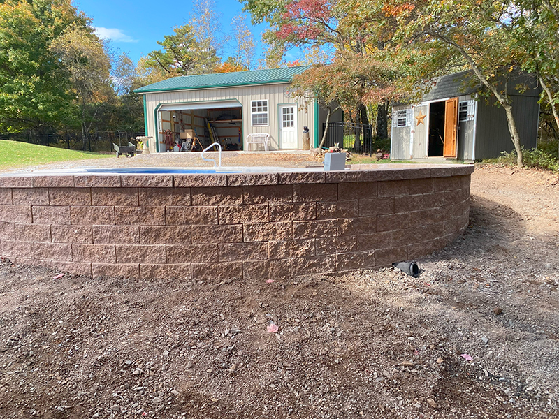 Outdoor water feature